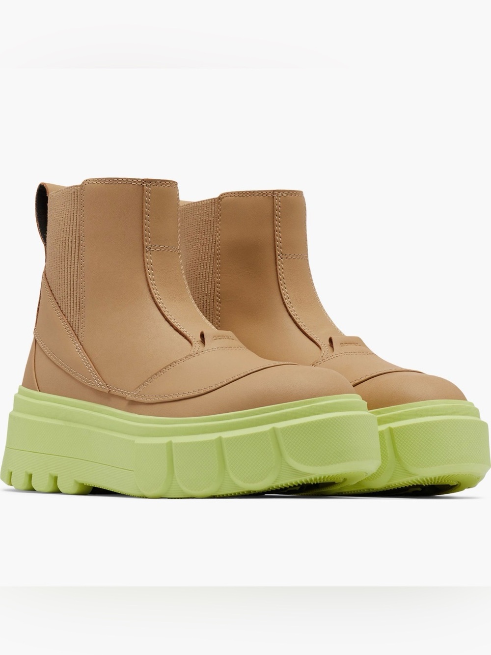 NIB 9.5 SOREL Caribou X Waterproof Platform Chelsea Boot
